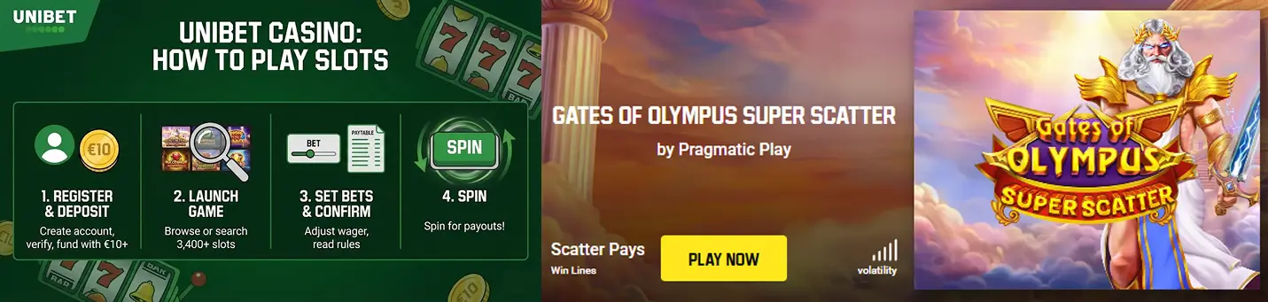 Unibet slots interface for Irish members in 2026